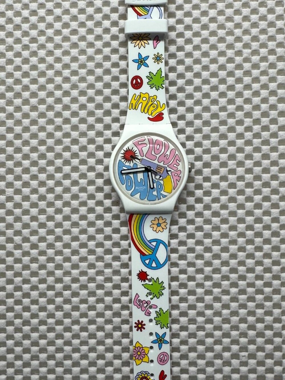 Swatch Watch Power of Peace SO32W107 Contemporary - Picture 2 of 5